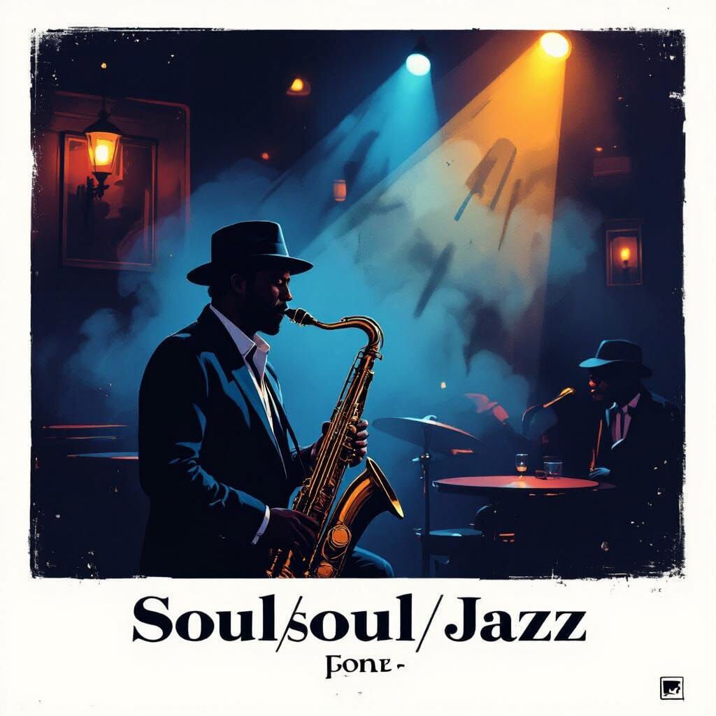 Soulful Jazz Club Scene Album Art