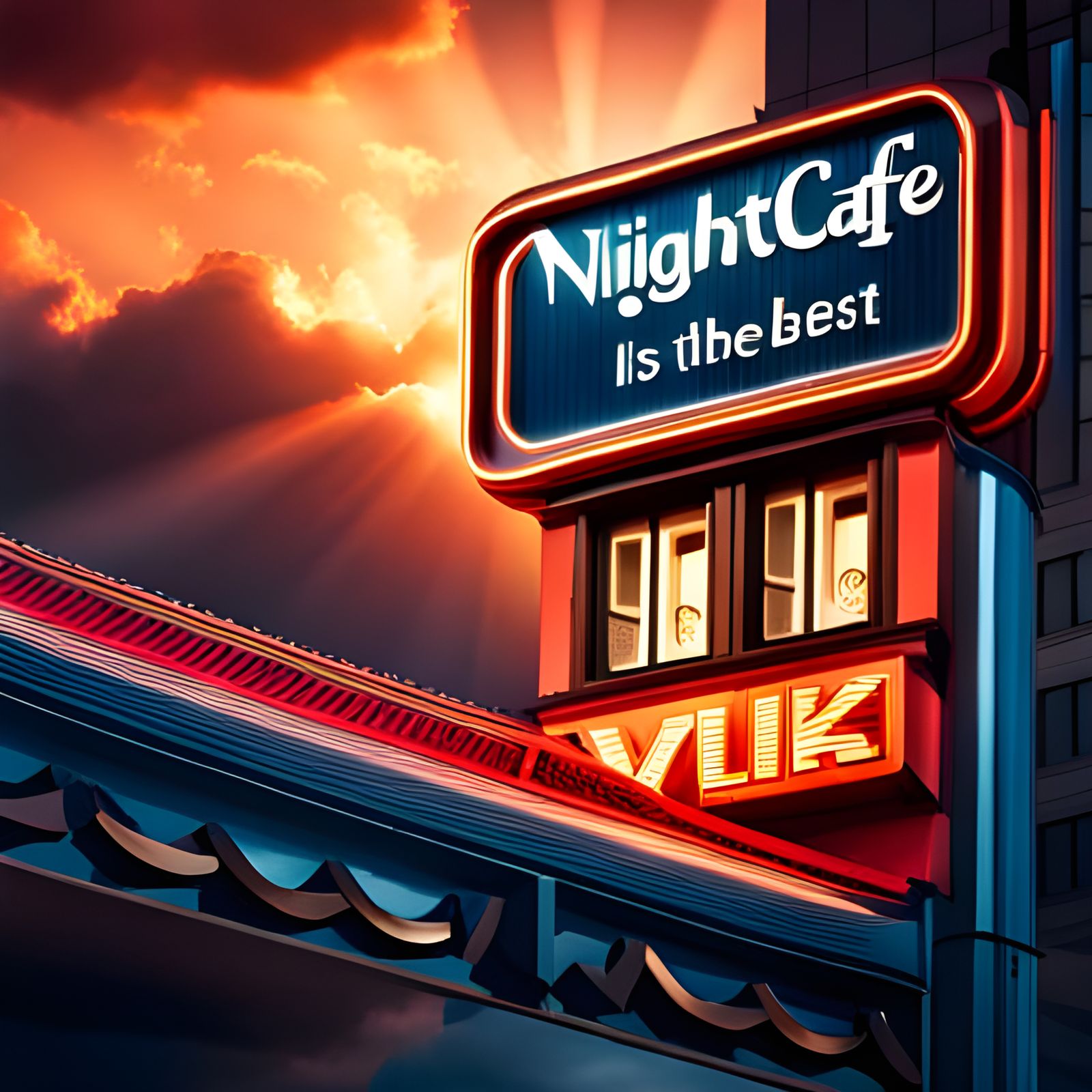 NightCafé is the best