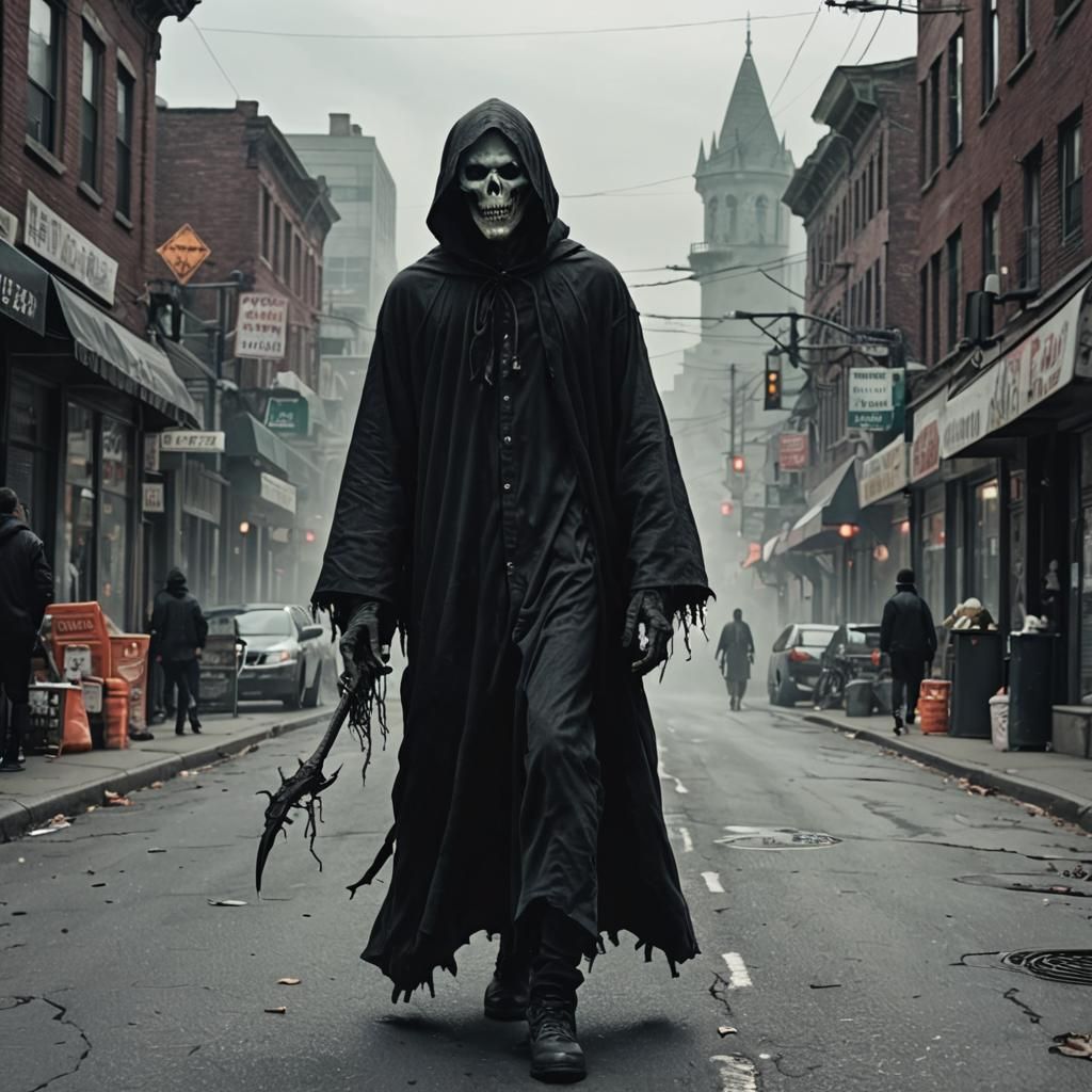 Ghoul Roaming City Street in Dream State