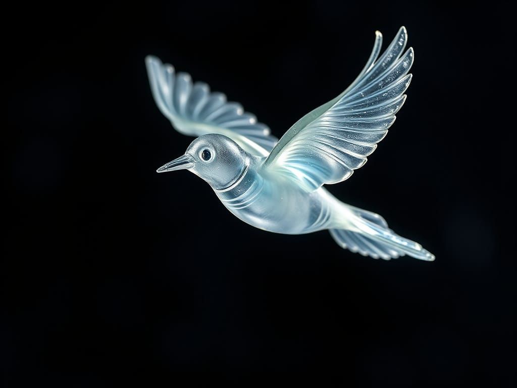 Sea-Glass Vyatka Birds Sea-Glass Fabric of the Universe