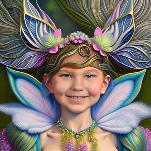 My oldest daughter in AI