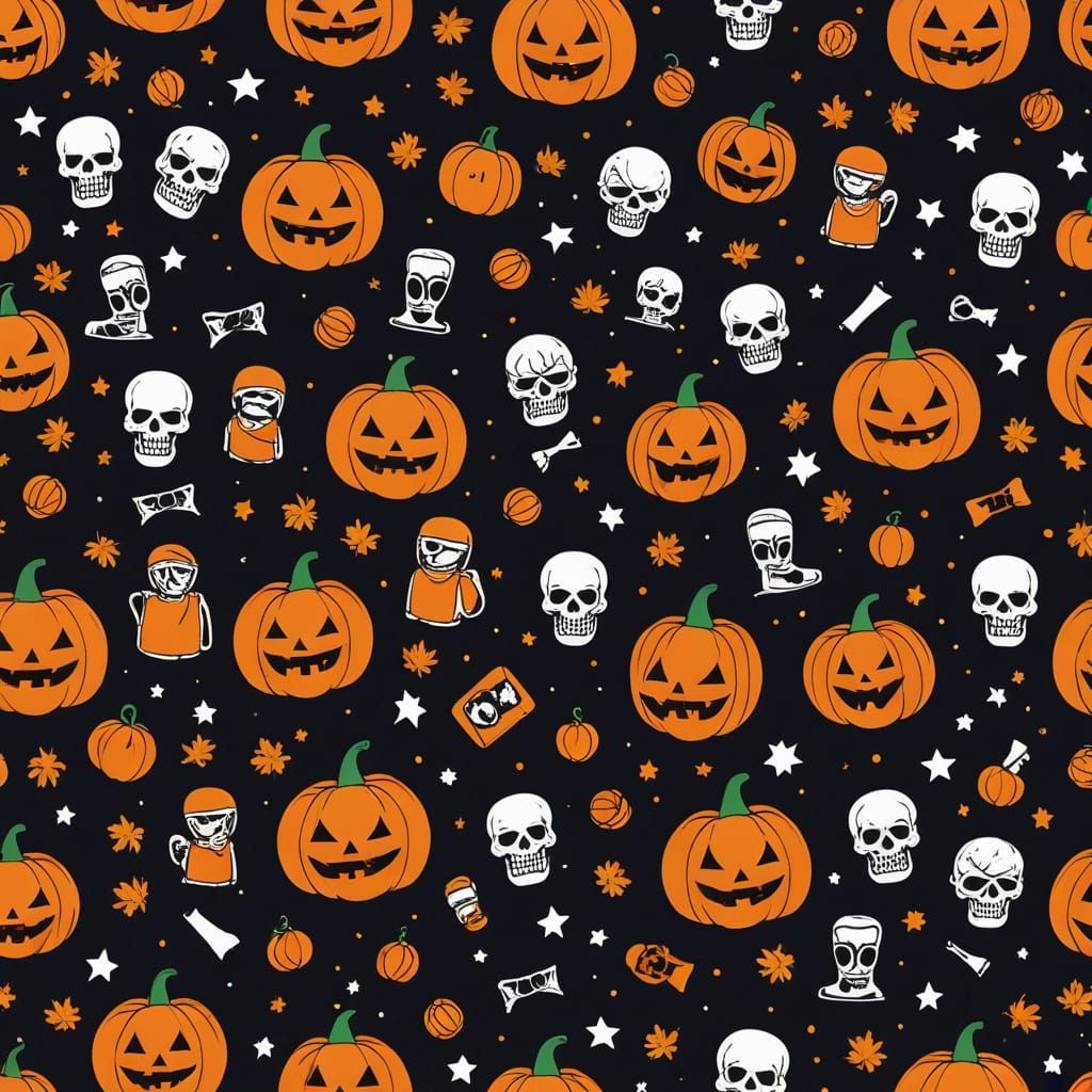 Halloween Boxing Match: Spooky Combatants Clash