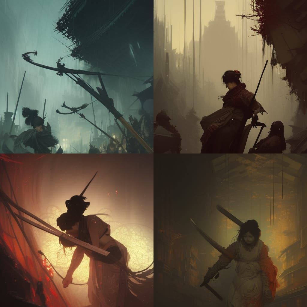 Seppuku: Dark Fantasy Concept Art in 8K