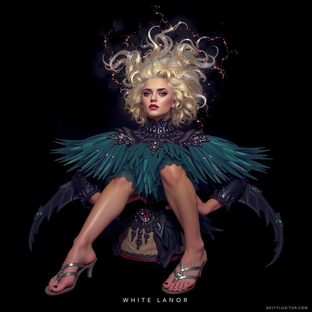 Abstract White Frosting Texture