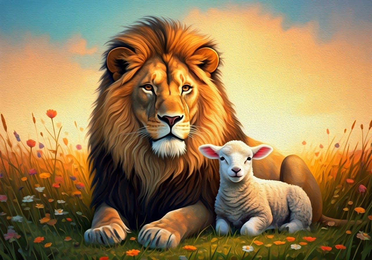 And the lion shall lie down with the lamb