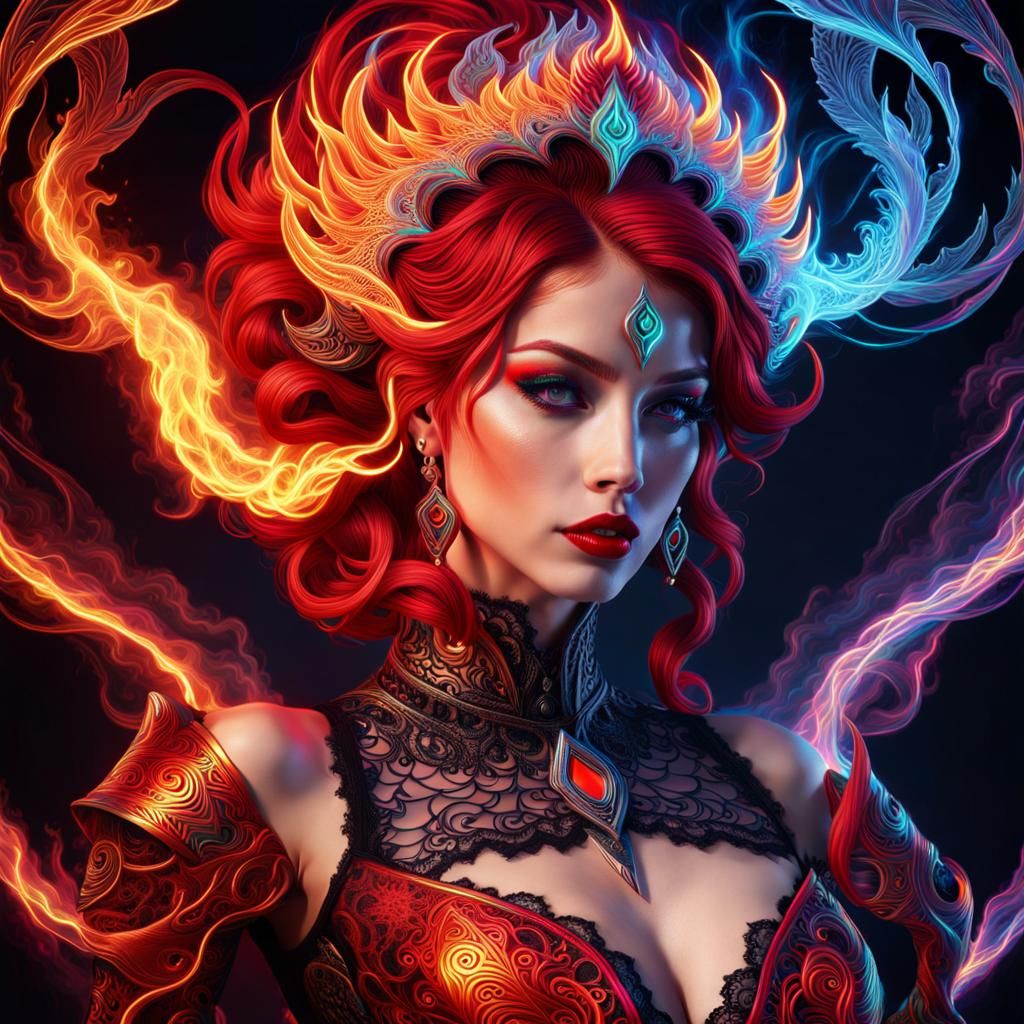 Flames Goddess