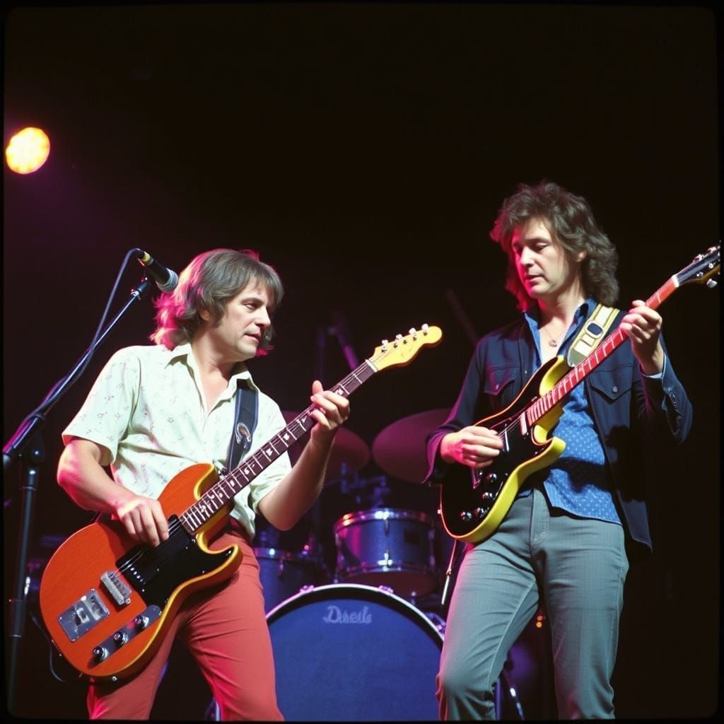 Hall & Oates: Iconic 1983 Cinematic Duo Portrait