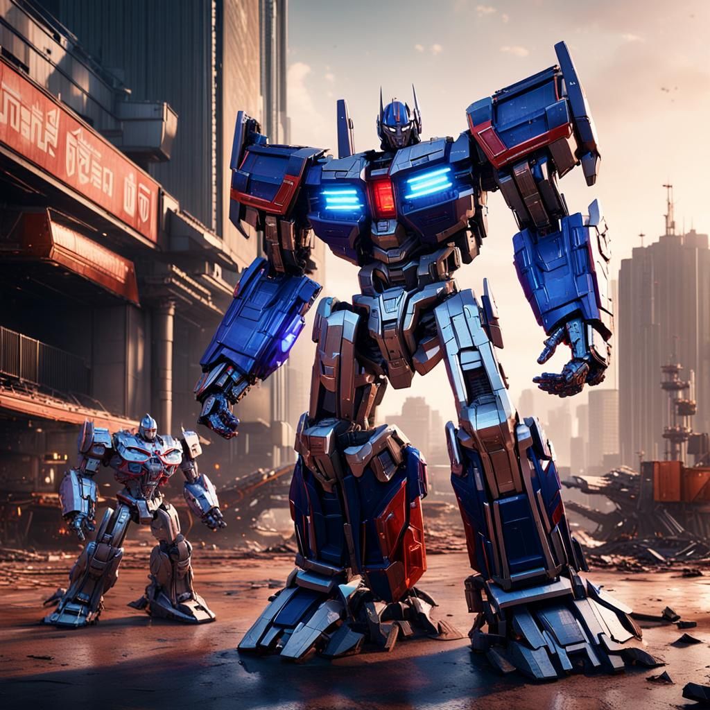 Epic Mech Battle: Megatron vs Optimus Prime
