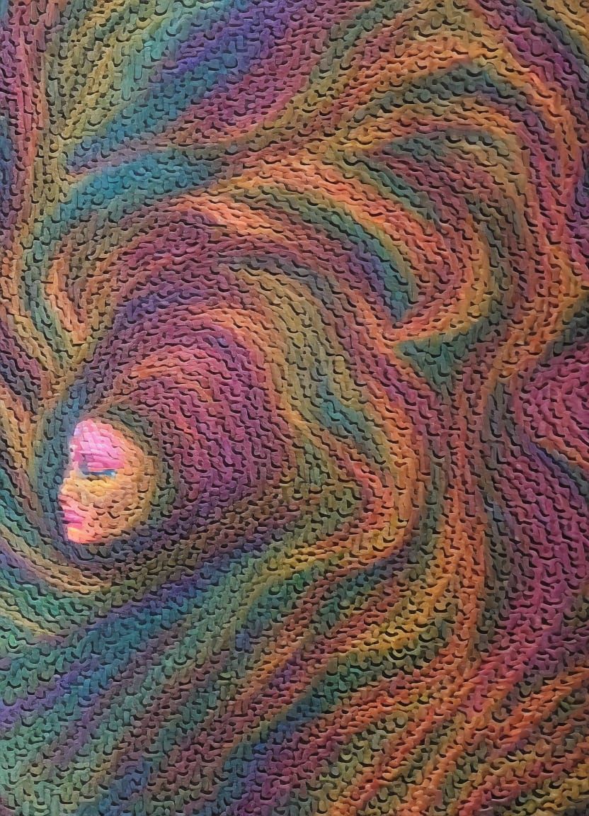 Rainbow Snake Goddess: Hyperrealistic Epic Masterpiece