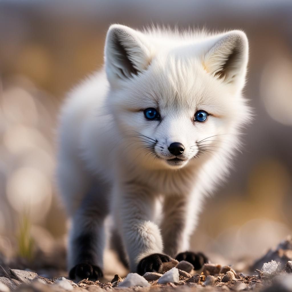 Arctic Baby Fox