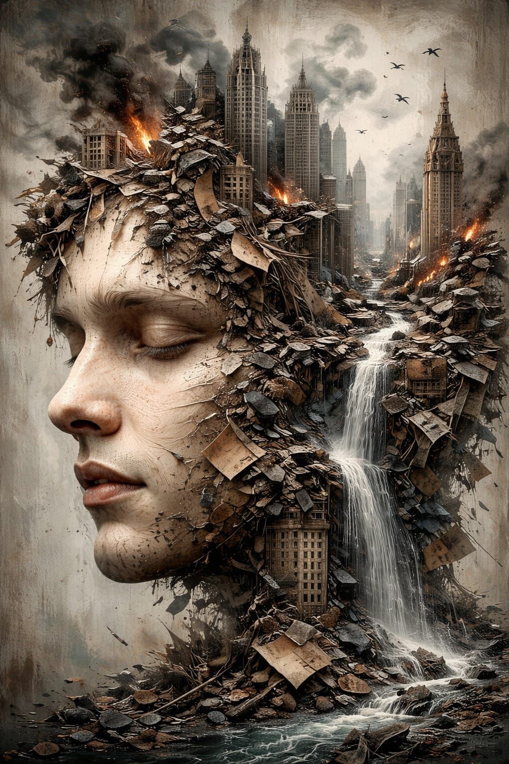 Abstract Chaos and Color Explosion