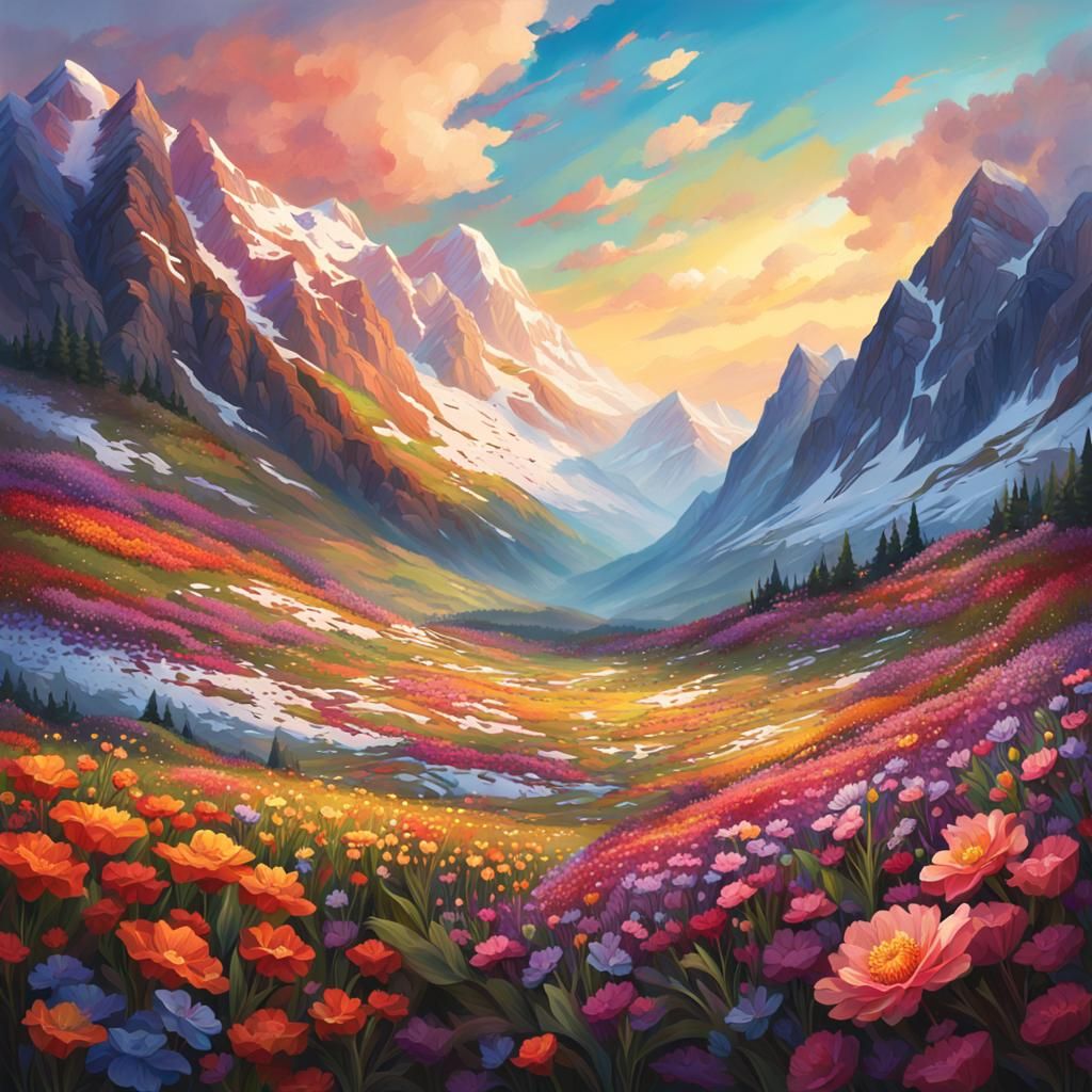 Flower field