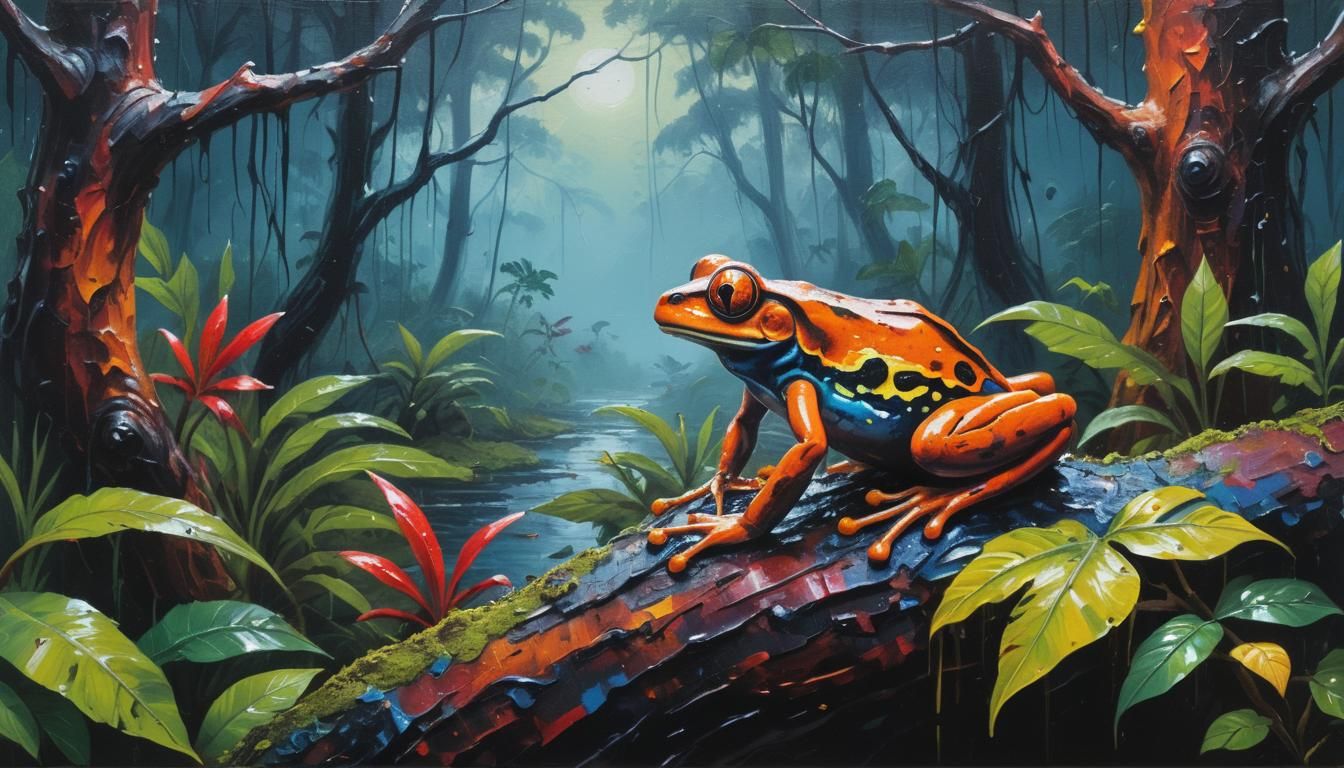 Poisonous Rainforest Frog