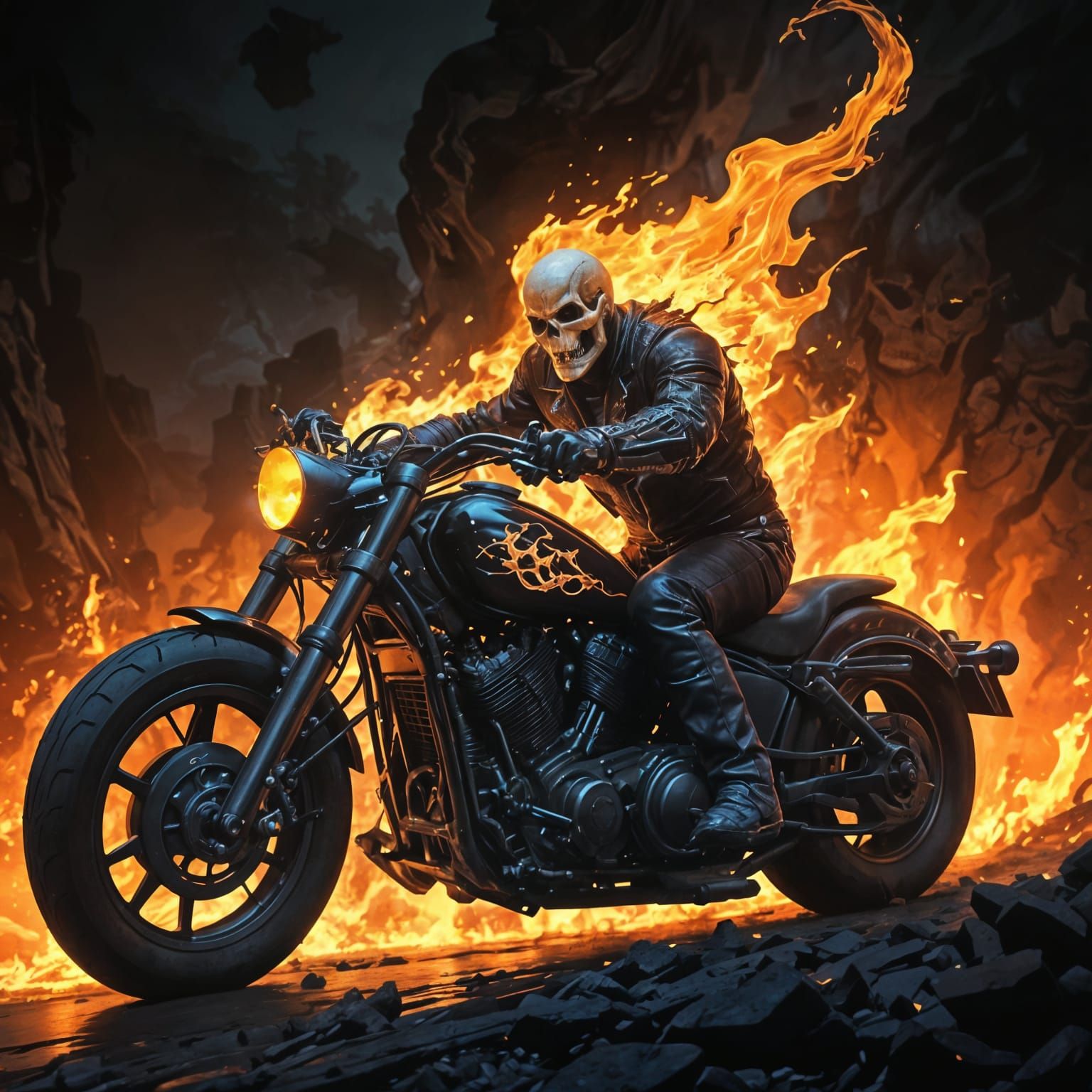 Ghost Rider on the Prowl