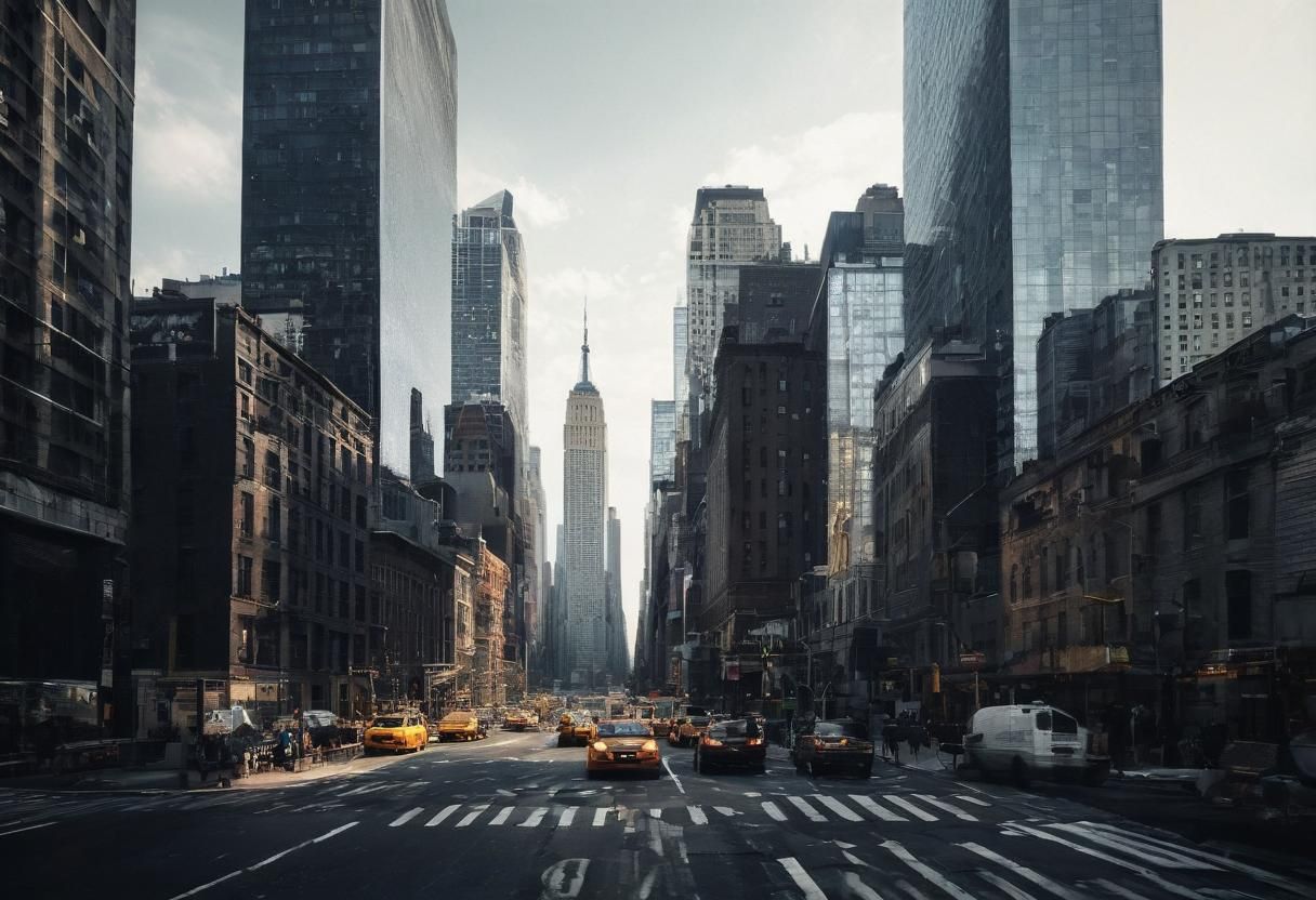 New York Cityscape Background