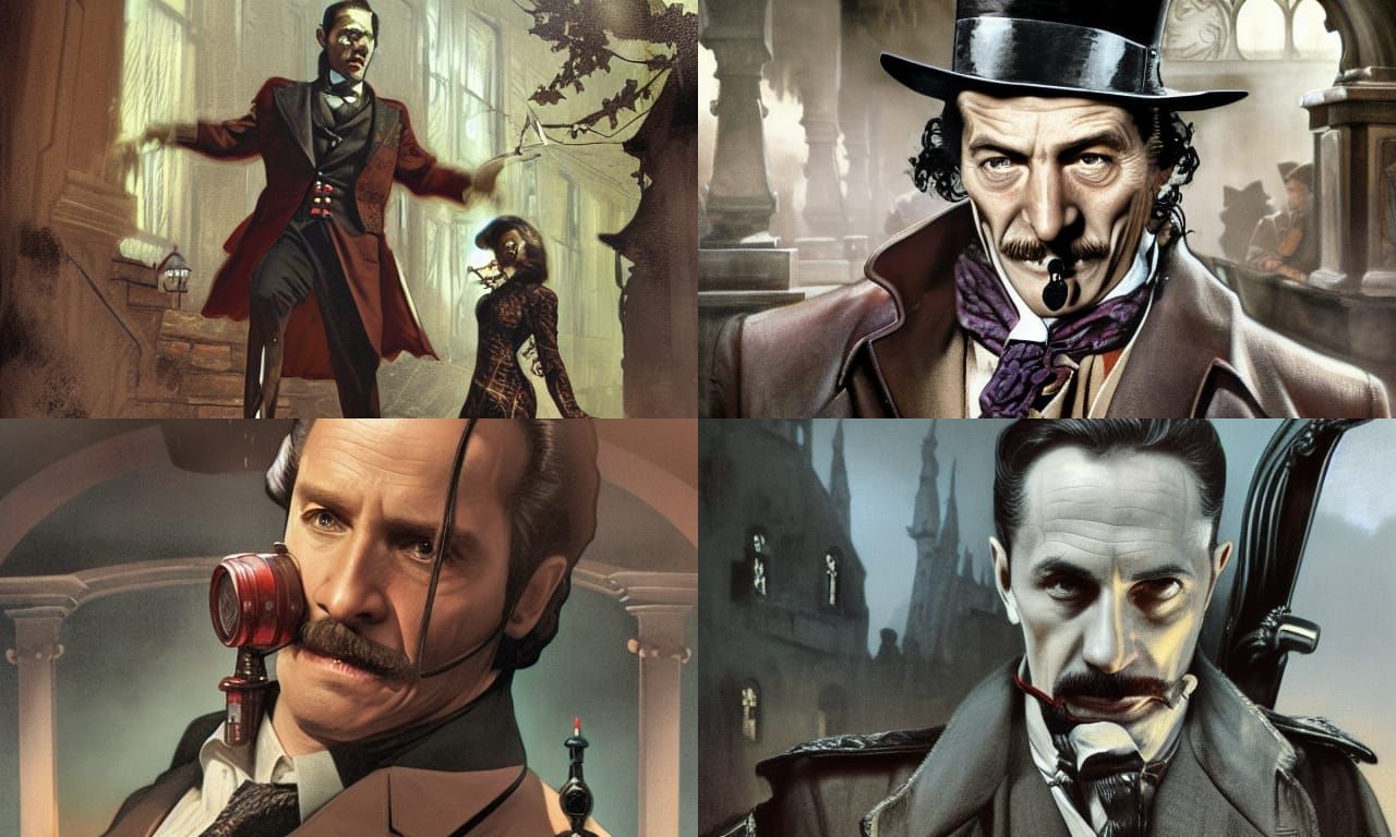 Van Helsing Sneaks Around Dracula's Palace