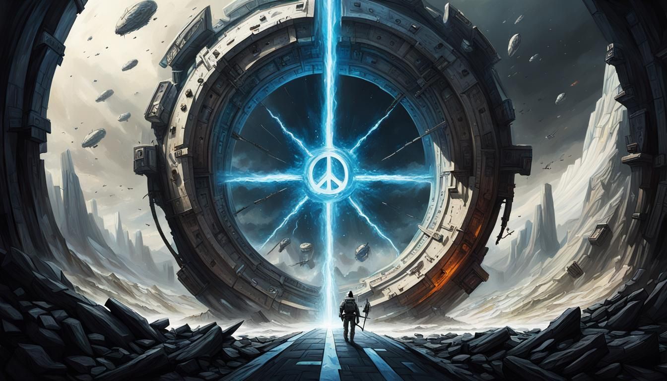 Epic Portal Dividing Peace and Sinister War