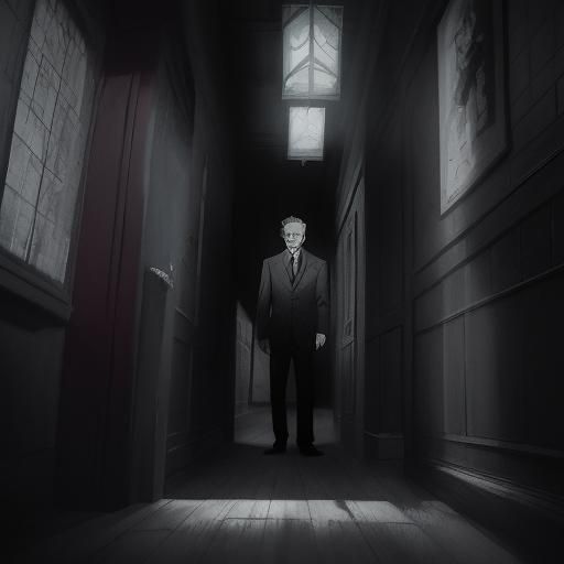 British Noir Film Posters in Anime Style