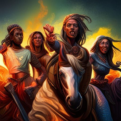 Four Horsemen of the Apocalypse: Women of Color