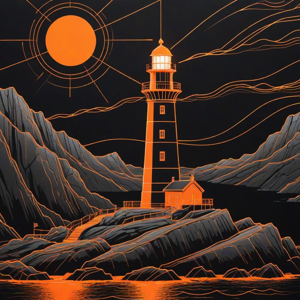 Burnt Orange: Crystal Clear XL Lightning