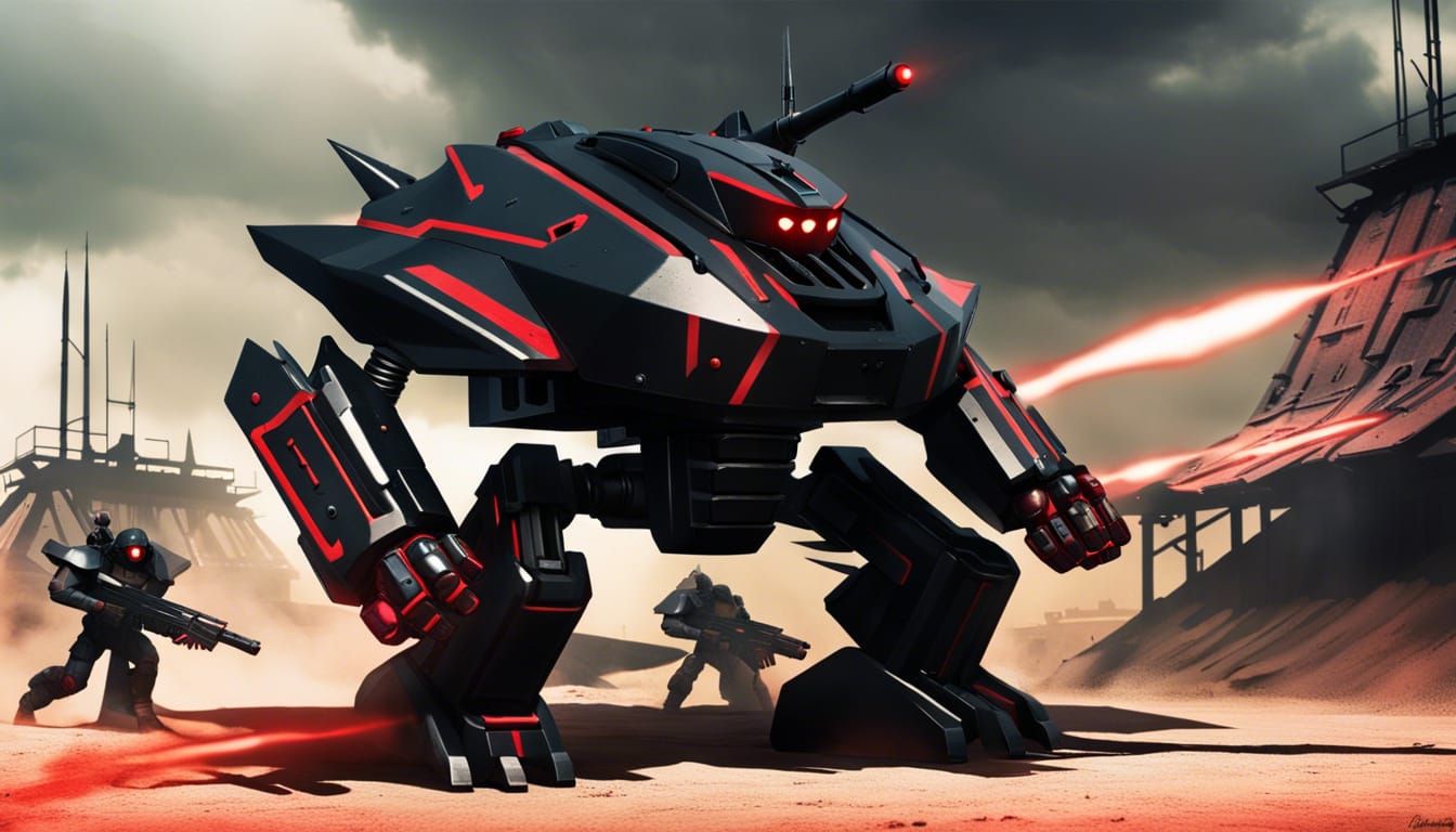 Shadow Fury Tank: Menacing Design for Battlefield Dominance