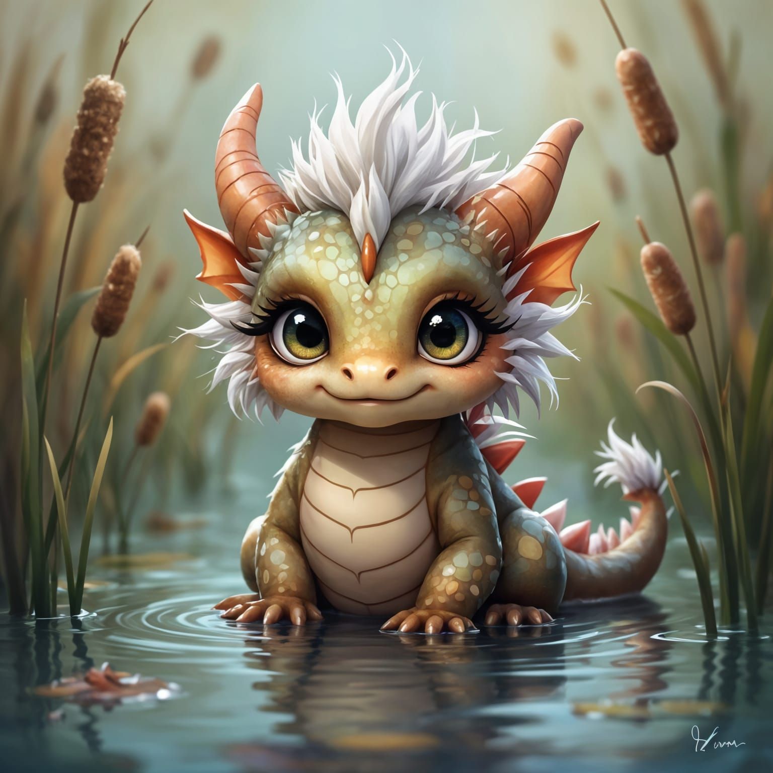 Cute dragon