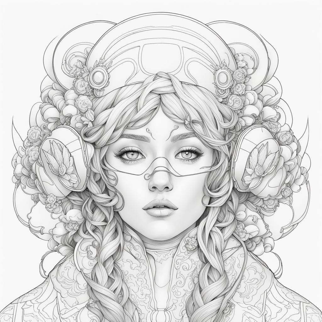 Simple Line Art Illustration