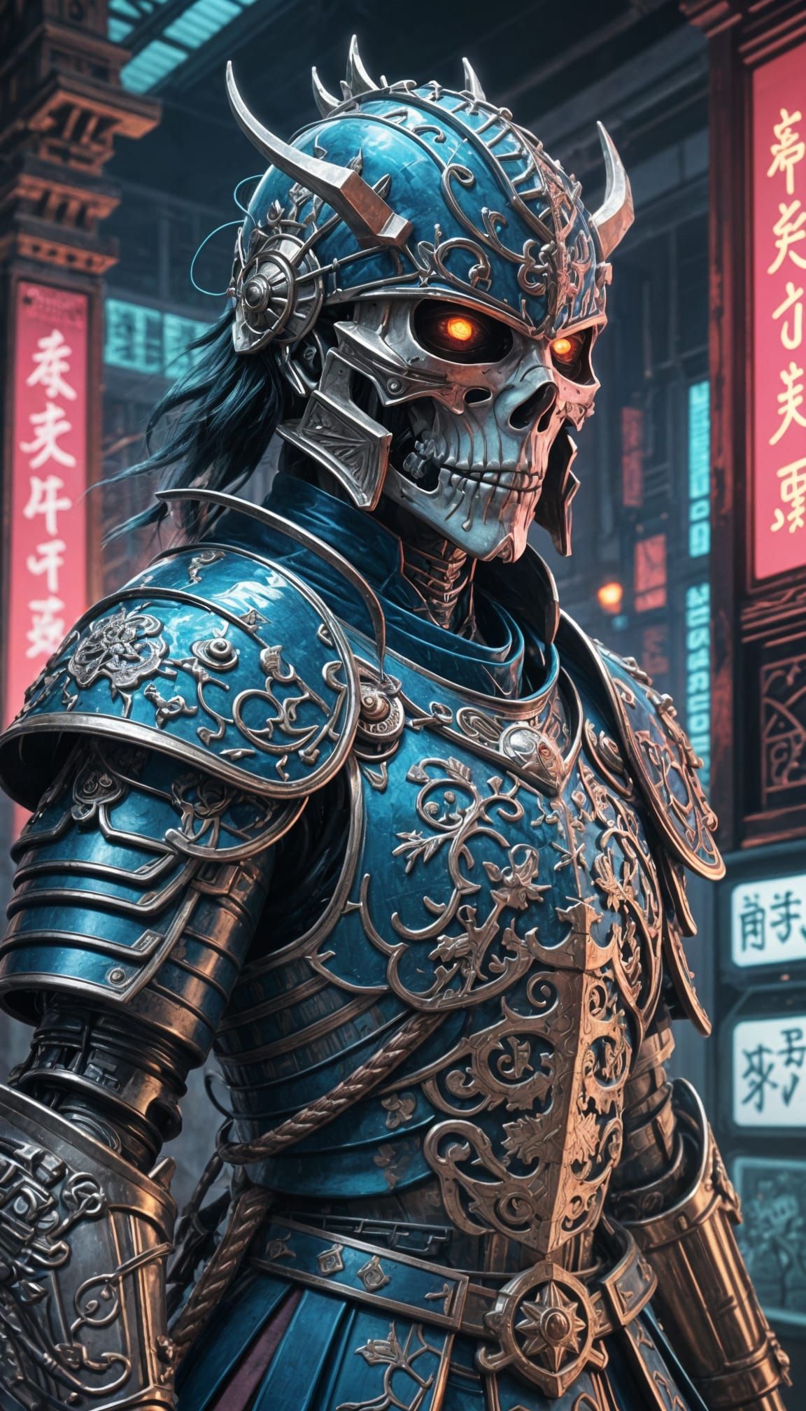 Undead Samurai, Male