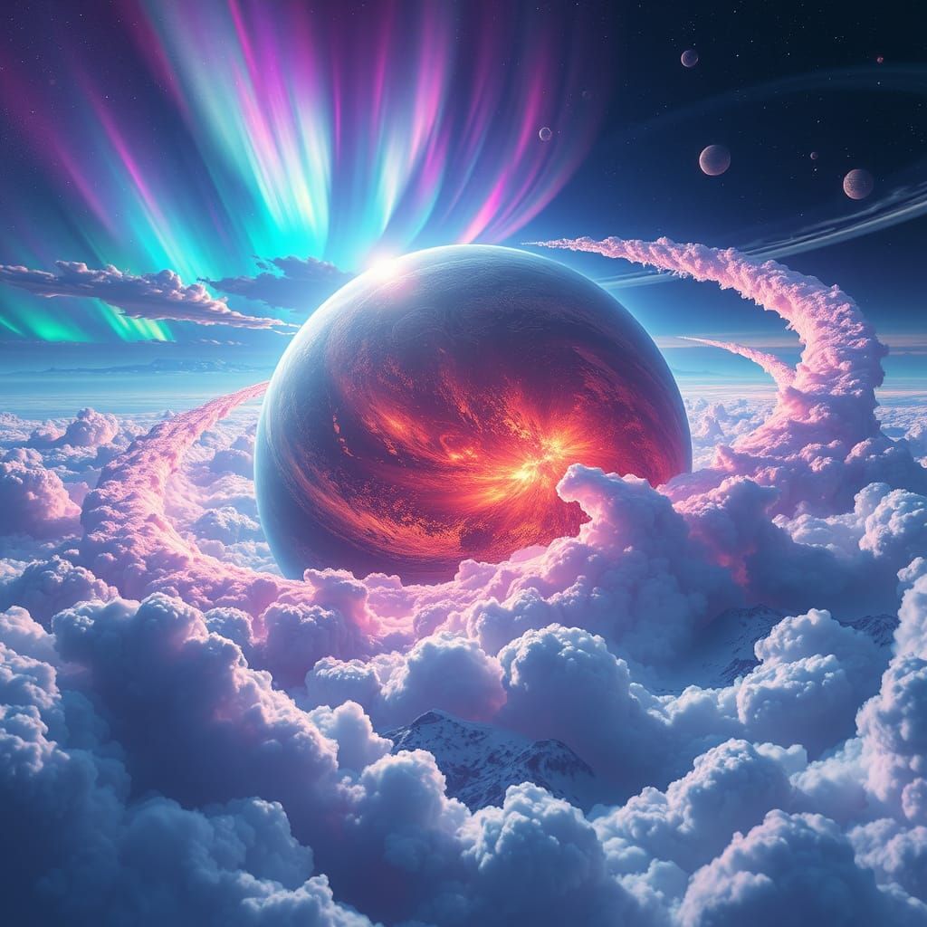 Futuristic Planet Unveiled in Meticulous Sci-Fi Concept Art