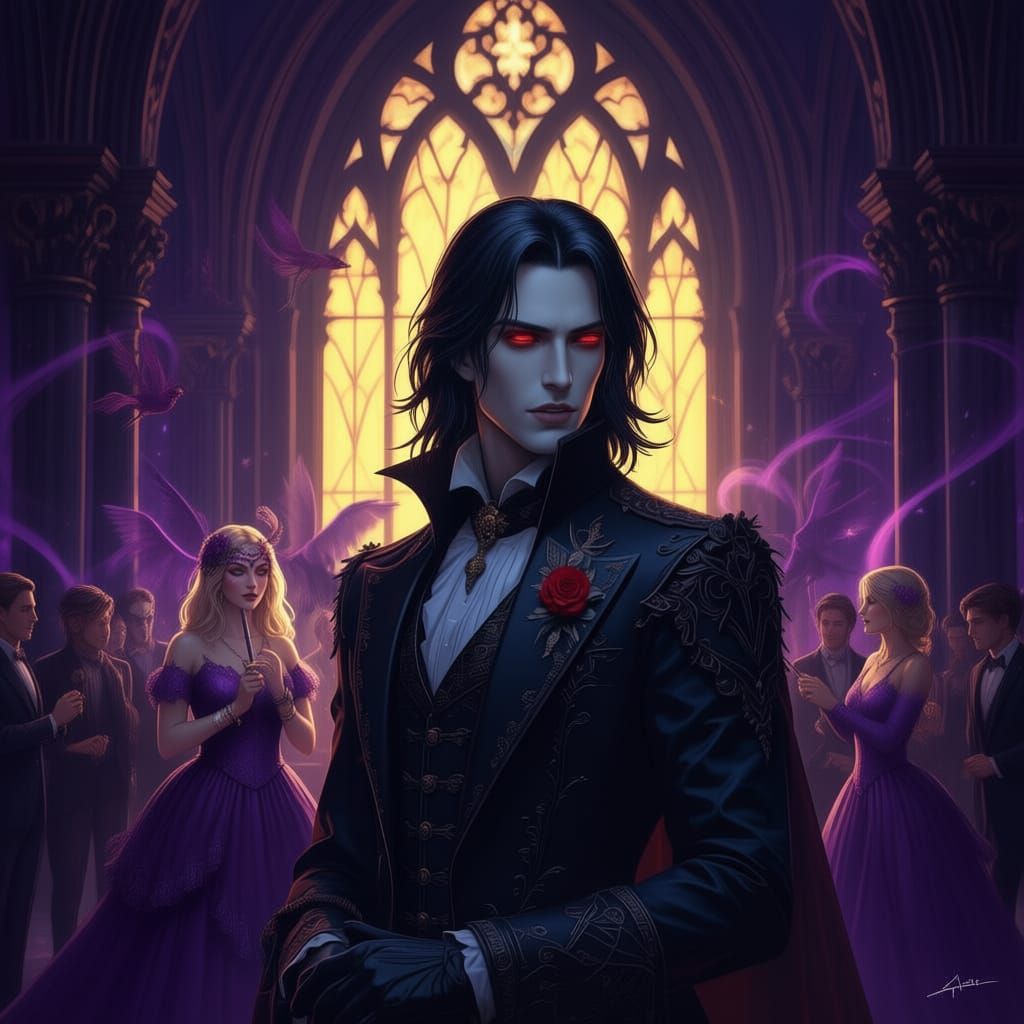 Dark Fantasy Masquerade Ball: Mysterious Man Vanishes