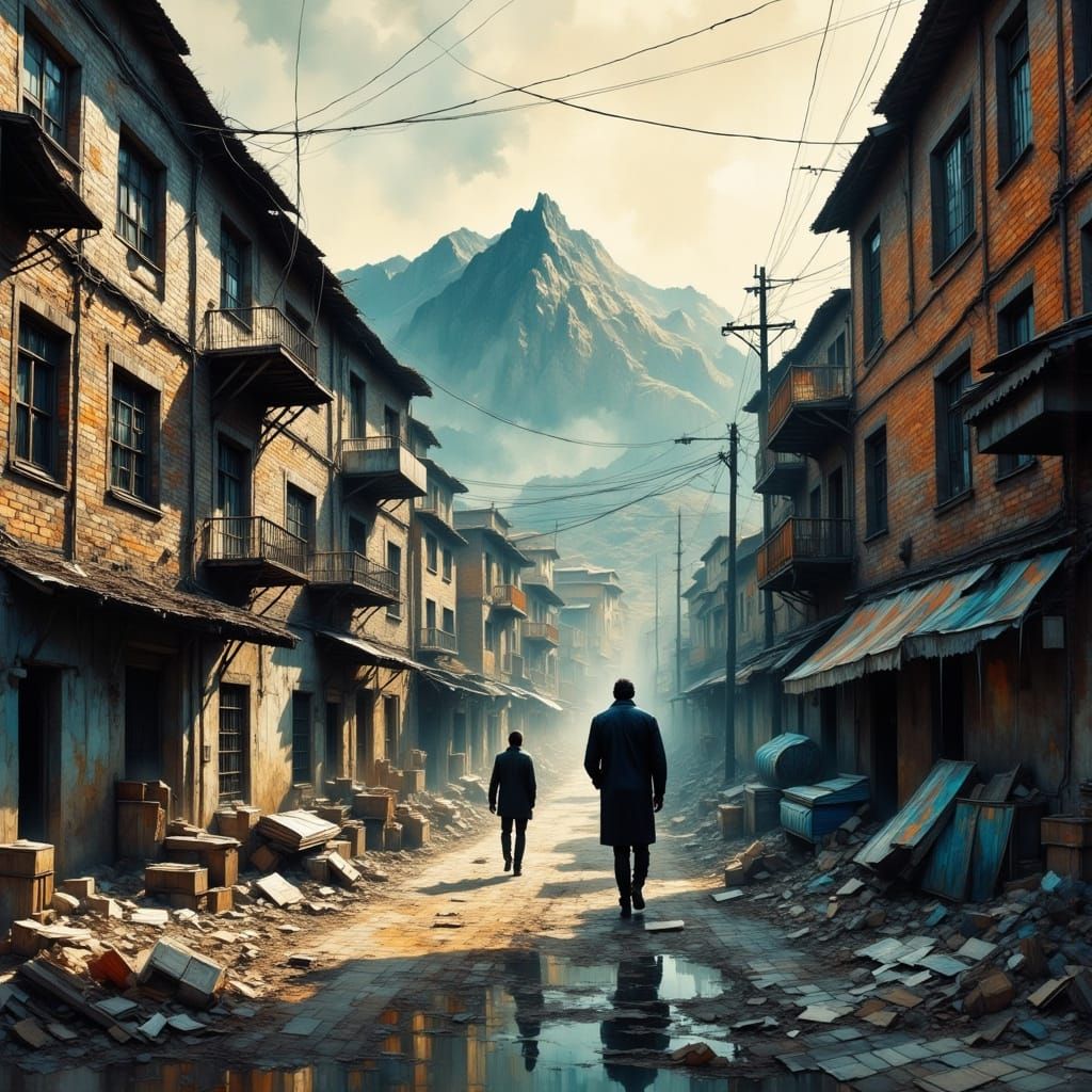 Urban Surrealism: Gangsters Over Table Mountain