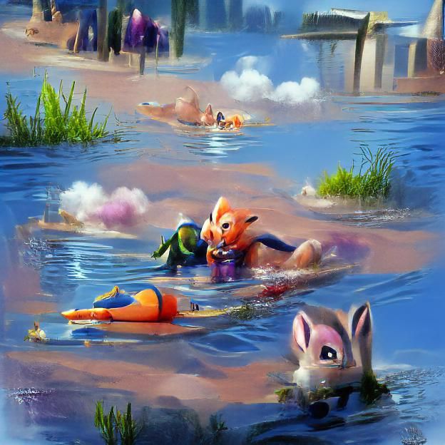 Zootopia: Nick and Judy Underwater Adventure