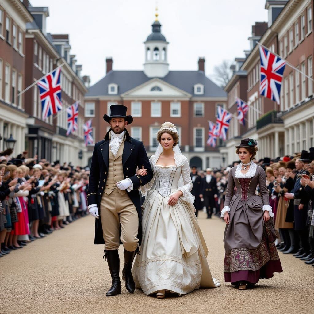 Evoking the Year 1800: An AI Interpretation