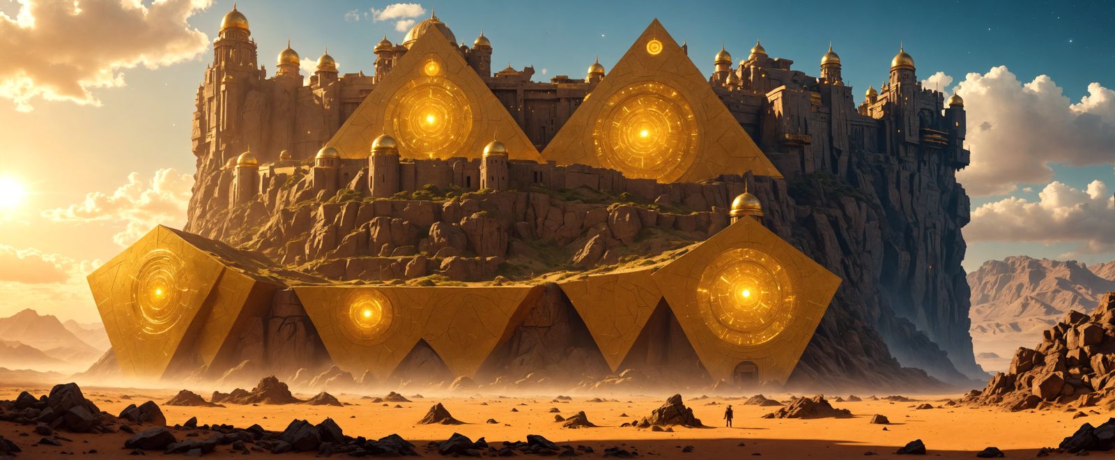 Gigantic Living Fortress Protects Inhabitants