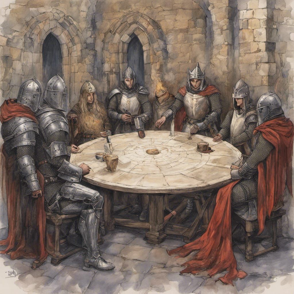 King Arthur's Knights of the Round Table