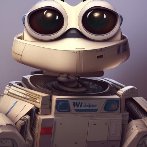 Wall-E Portrait Concept Art in Unreal Engine 5