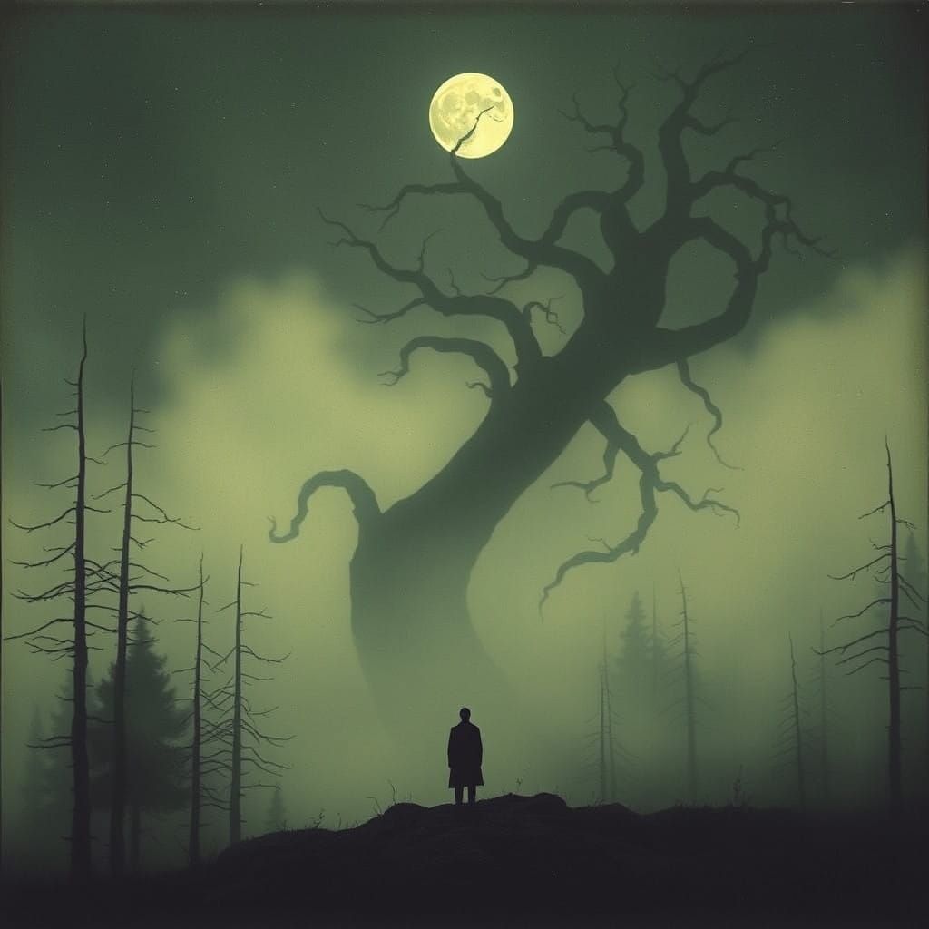 Darkness Writhes in the Desolate Forest