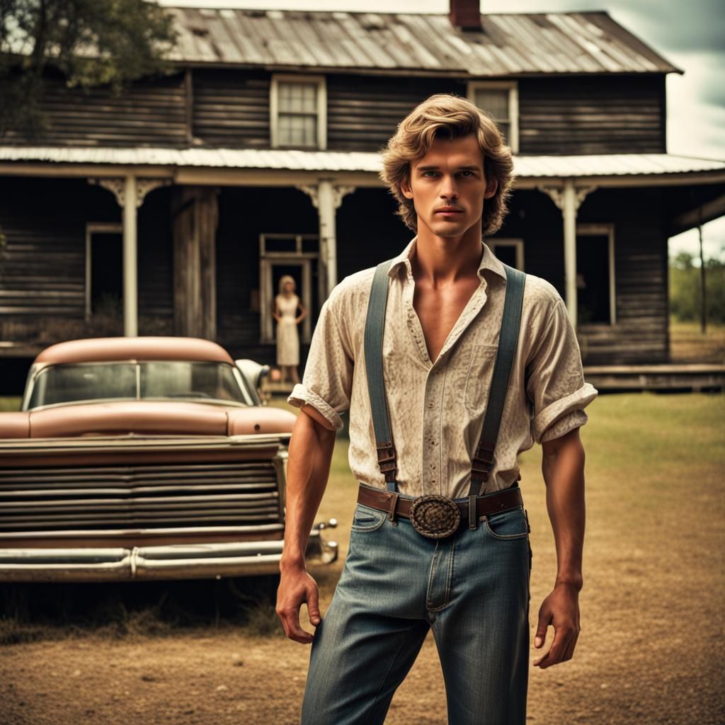 80s Southern Country Lifestyle Scene