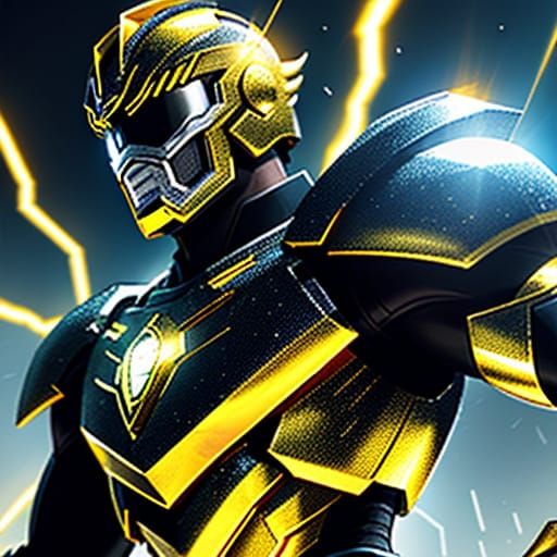 Silver Ranger Defeated: Energy Drained Comic Art