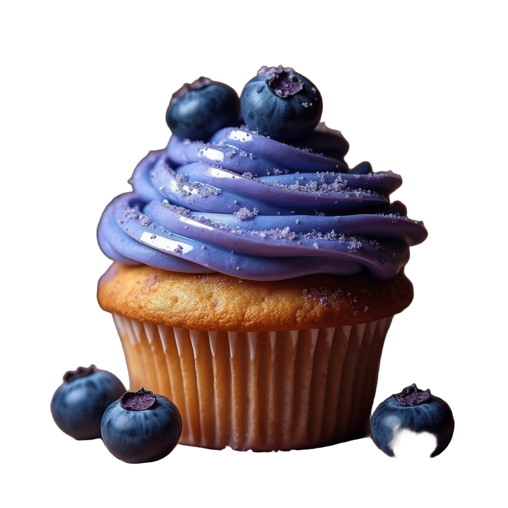 Decadent Blueberry Cake with Regal Glaze