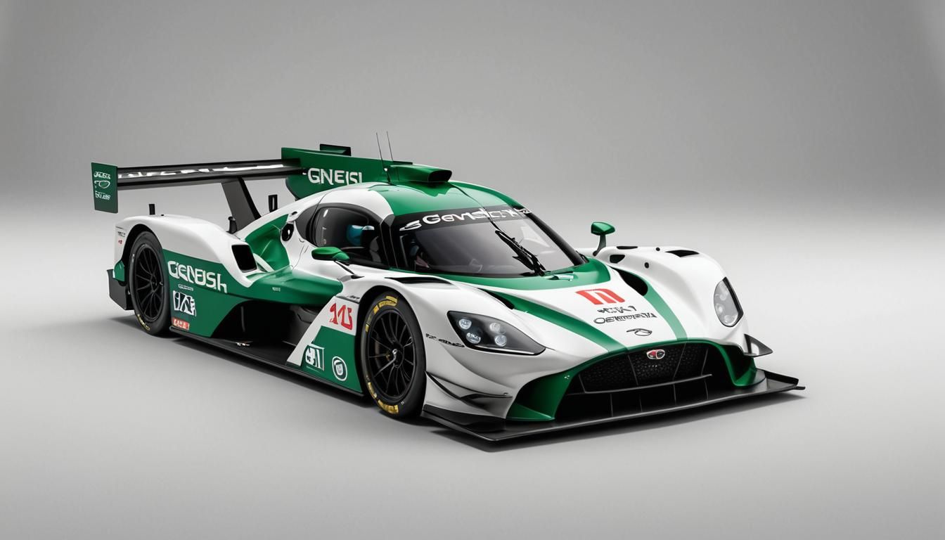 Genesis Vision GT Race Car in Studio