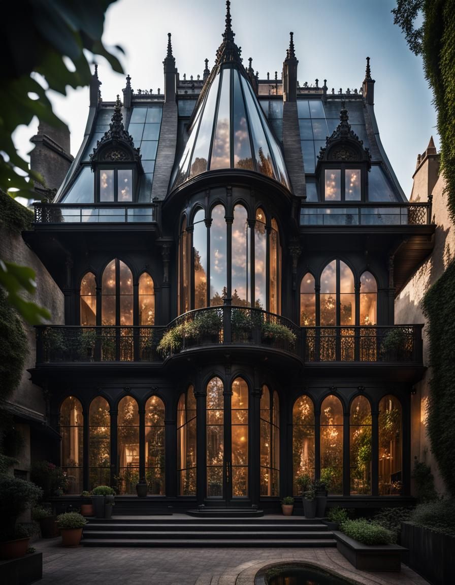 Gothic Atrium House
