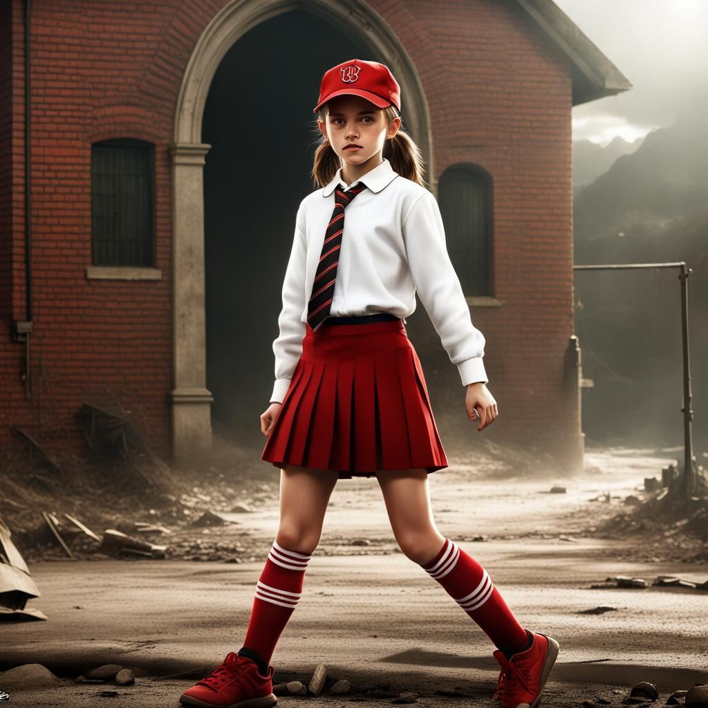 Emma Watson as Schoolgirl, Fantasy Concept Art