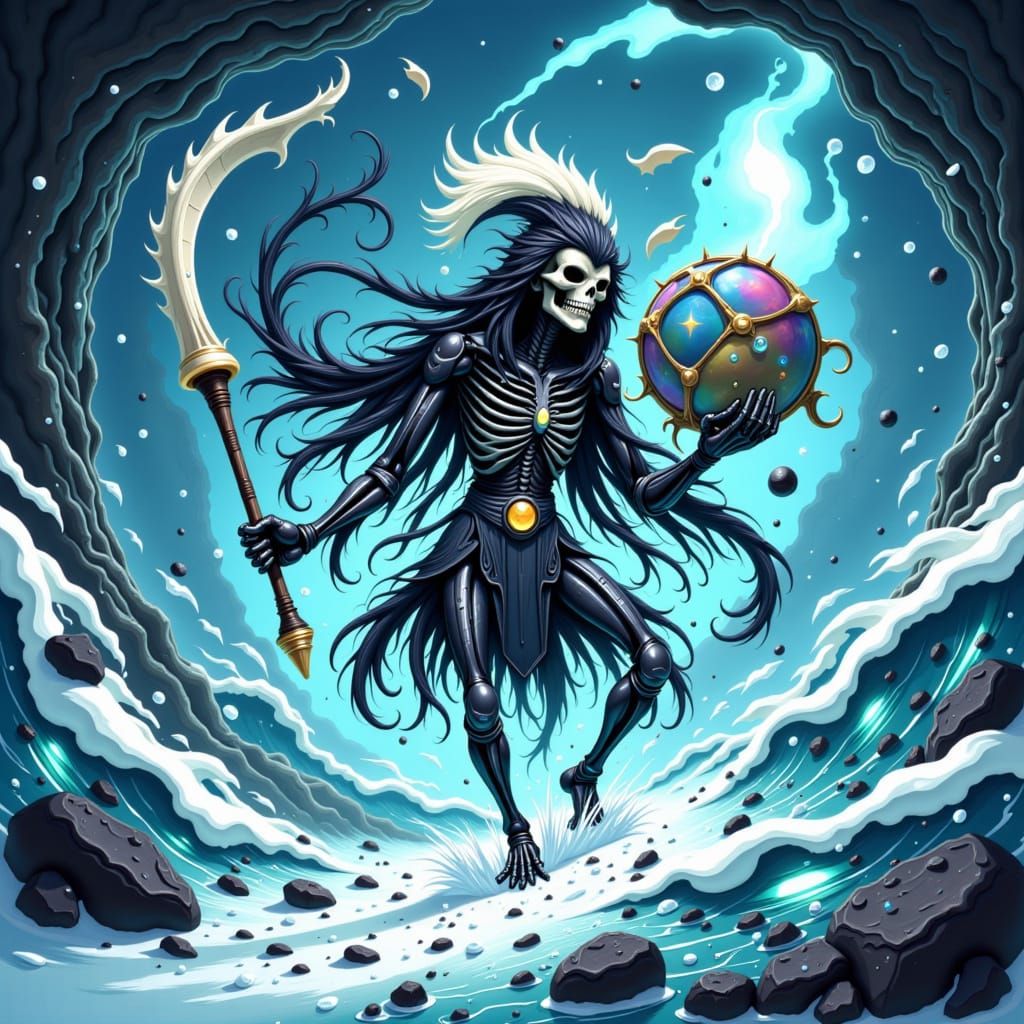 Ahkiyyini: Inuit Skeleton Spirit Dances, Causing Earthquakes