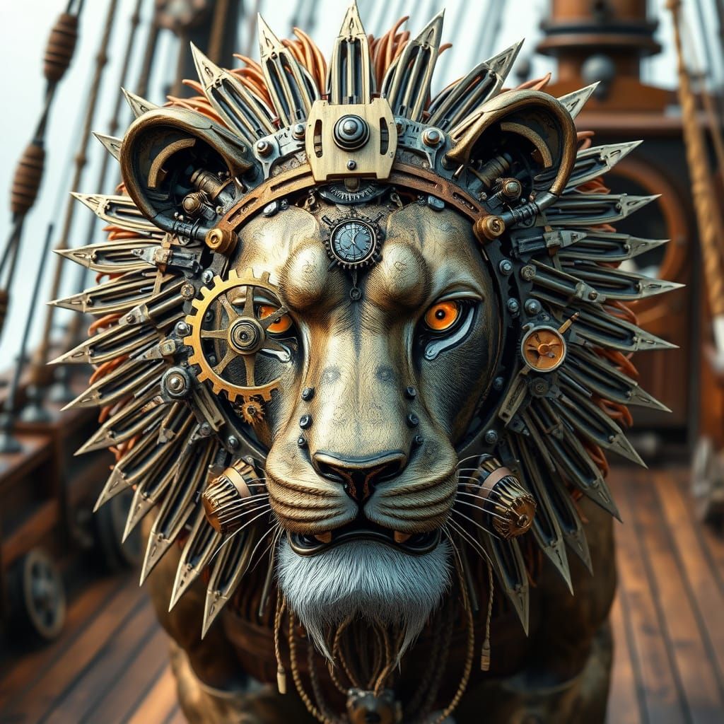 Leone the Clockwork Lion