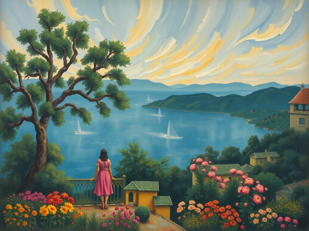 Dreamlike Scene in Renoir Style