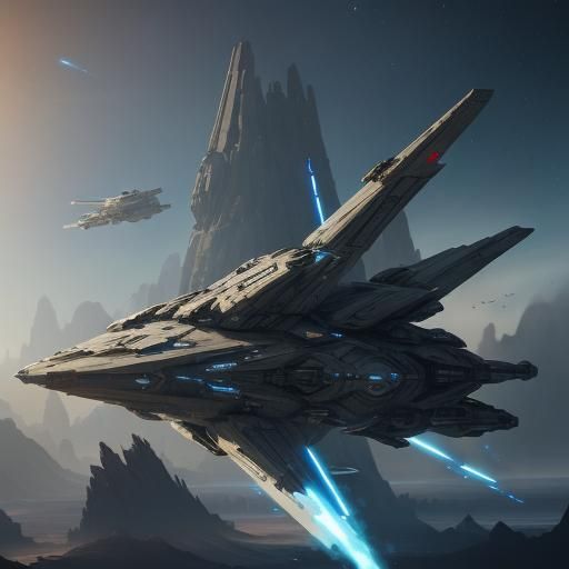 Epic Star Wars Space Battle in Unreal Engine