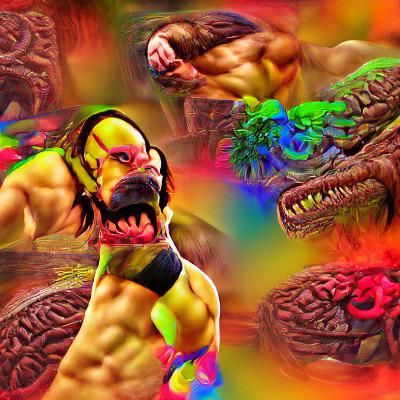 AI Generated Image of Goro