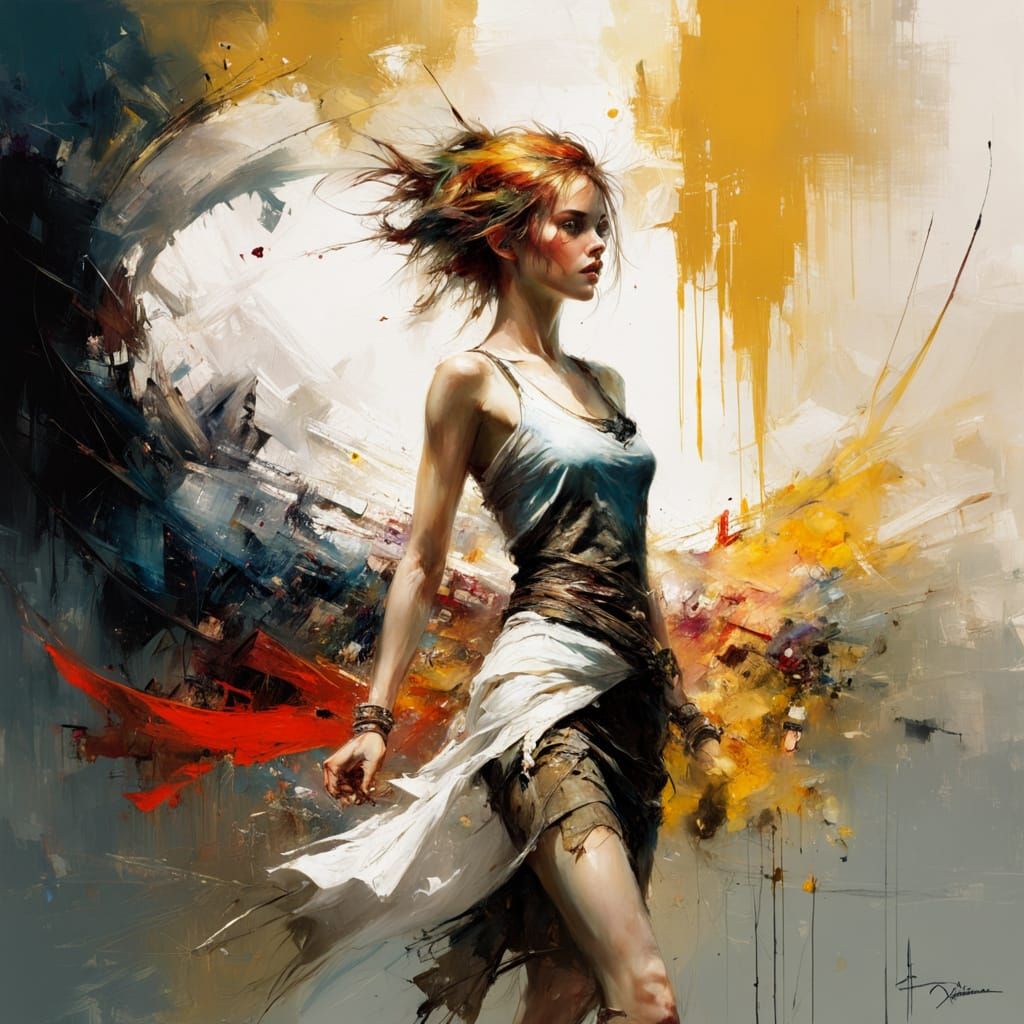 Beautiful Fine Art Painting in Natural Light