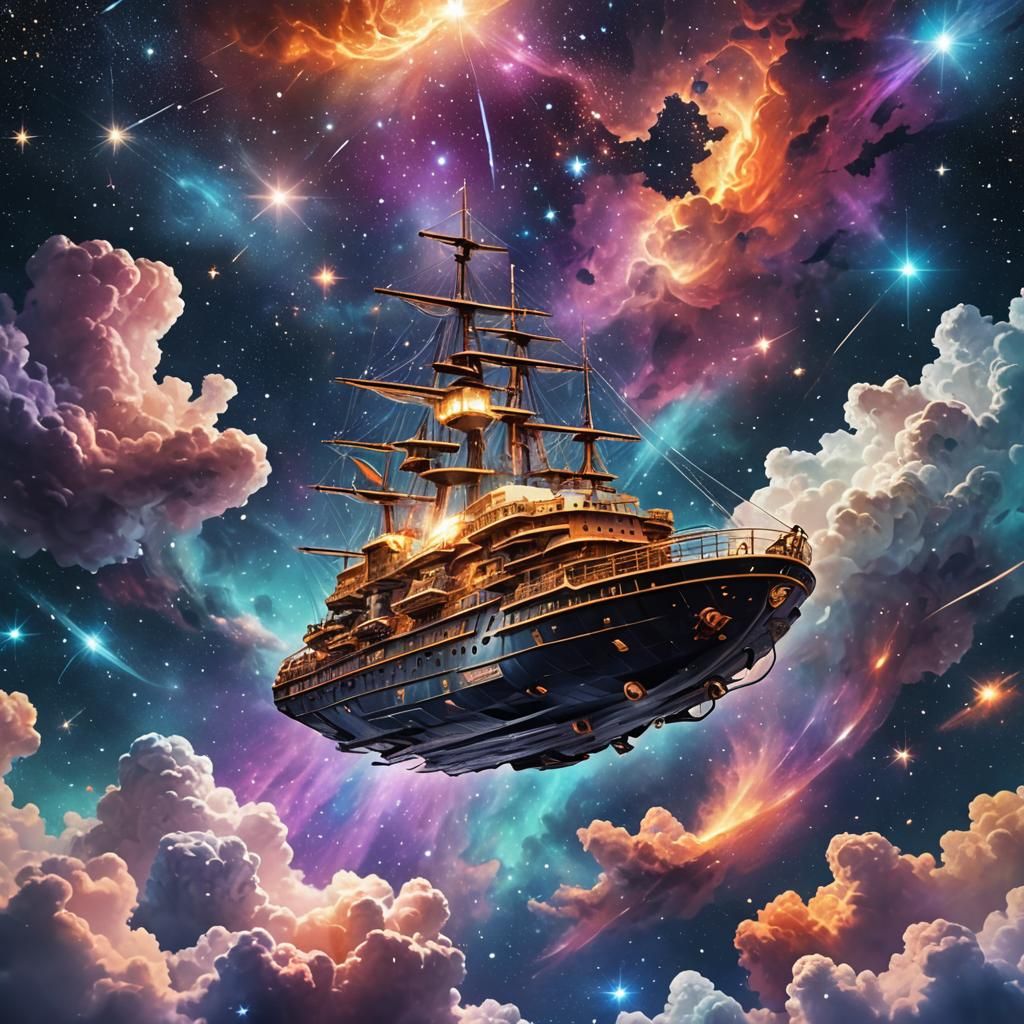 Treasure Planet ship